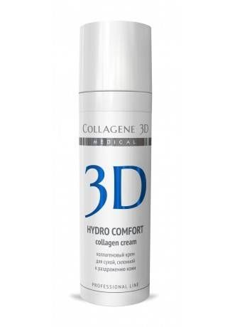 Collagene 3D Крем для лица с аллантоином, для раздраженной и сухой кожи Hydro Comfort, 30 мл