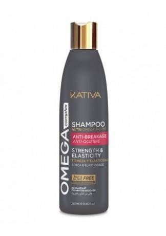 Kativa Антистрессовый Шампунь для Поврежденных Волос Omega Complex, 250 мл