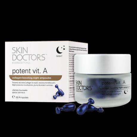 Skin Doctors Cosmeceuticals Ночная Концентрированная Сыворотка Potent Vit.А, 50 Капсул*0,3 мл