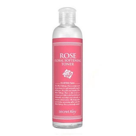 Тоник для лица с экстрактом розы, 248 мл (Secret key, Toner Emulsion Mist)