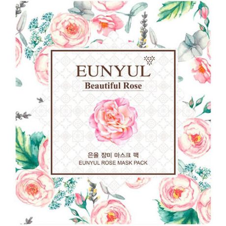 Маска тканевая с экстрактом розы 30 мл (Eunyul, Для лица)