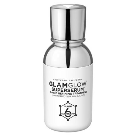 GlamGlow SUPERSERUM 6-ACID REFINING TREATMENT Cыворотка для лица очищающая