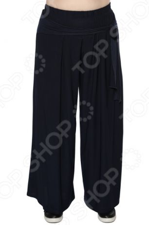 Юбка-брюки Лауме-Лайн «Высокая мода». Цвет: темно-синий
