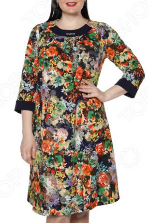 Платье Лауме-Лайн «Атмосфера праздника». Цвет: темно-синий