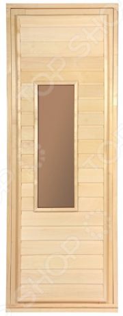 Дверь для бани со стеклом Банные штучки 32216