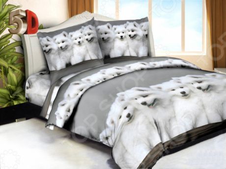 Комплект постельного белья Бояртекс «Собаки»