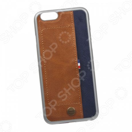 Чехол для iPhone 6/6S WUW с карманом для карточек