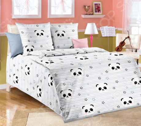 Детский комплект постельного белья ТексДизайн «Бамбуковый мишка»