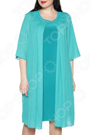Платье Лауме-Лайн «Звездное настроение». Цвет: бирюзовый