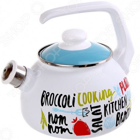 Чайник со свистком Metrot «Брокколи»