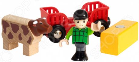 Игровой набор Brio «Мальчик на ферме»