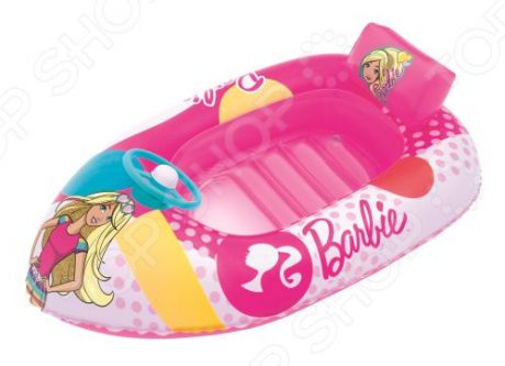 Лодка надувная детская Bestway Barbie