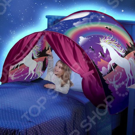 Палатка детская на кровать «Мечты». В ассортименте