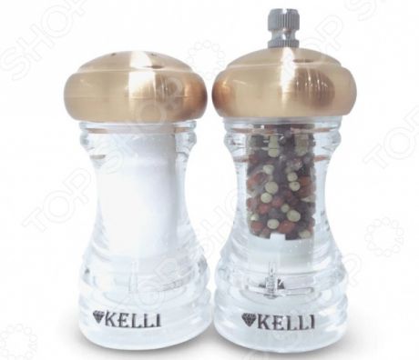 Набор:мельница для перца и солонка Kelli KL-11114