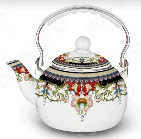 Чайник эмалированный Kelli KL-4116 «Восточный»