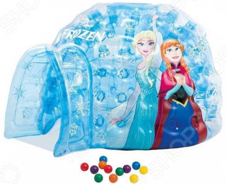 Домик игровой надувной Intex Disney Frozen