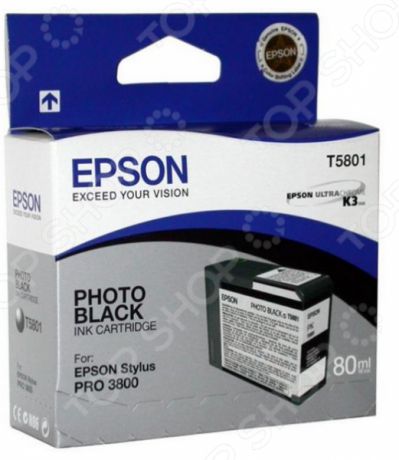Картридж для фотопечати Epson T5801 для Stylus Pro 3800