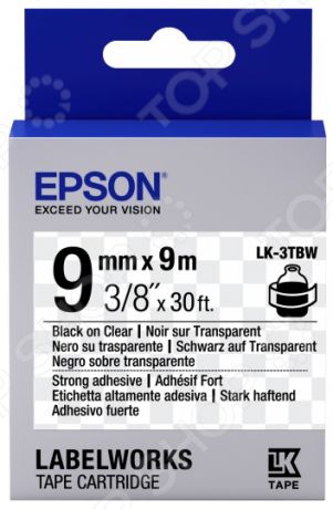 Картридж с лентой Epson LK-3TBW для LW-300/400/400VP