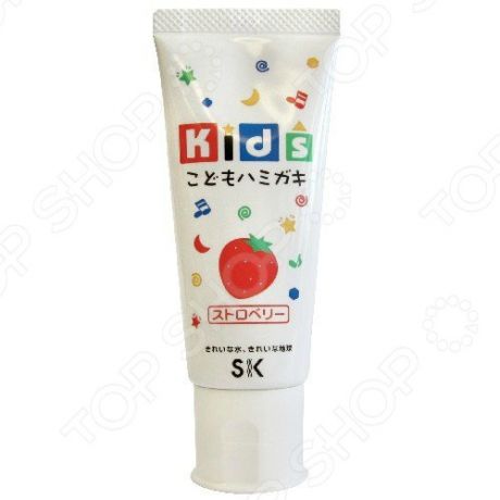 Зубная паста детская SK Kids с ароматом клубники