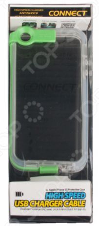 Чехол для iPhone 5/5S/SE Connect со встроенным кабелем 8 pin
