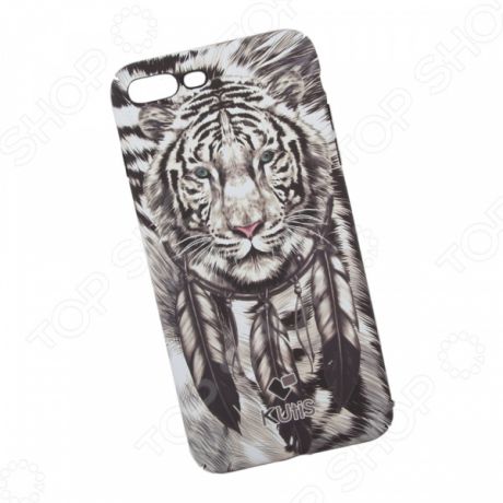 Чехол для iPhone 7 Plus/8 Plus KUtiS Animals OK-4 «Тигр»