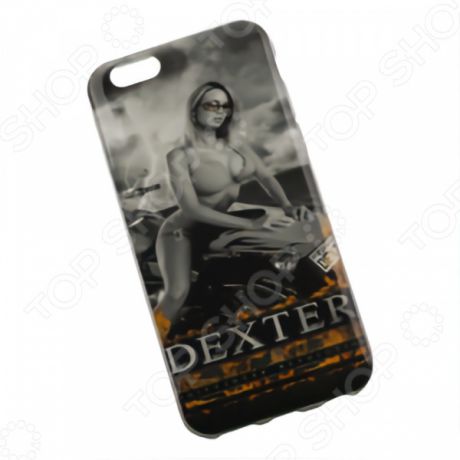 Чехол для телефона для iPhone 6/6s «Девчонка. Мото. Dexter»