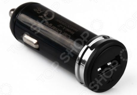 Устройство зарядное автомобильное 4 в 1 (Apple 8 pin, Apple 30 pin, Samsung Tab, Micro USB) 1 А