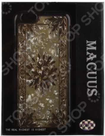 Чехол для iPhone 6/6S Macuus «Золотой цветок на золотом мраморе»