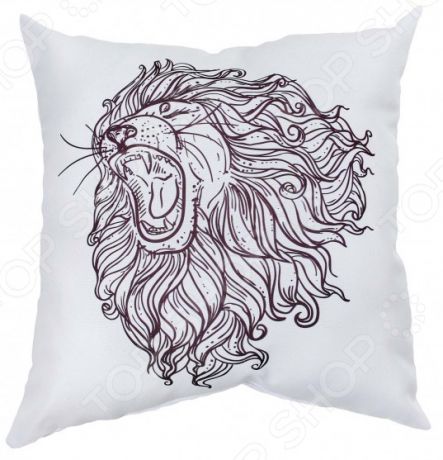 Подушка декоративная Сирень «Лев»