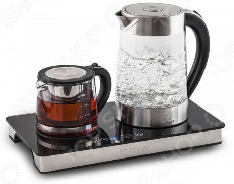 Комплект: чайник электрический и заварочный KITFORT КТ-635