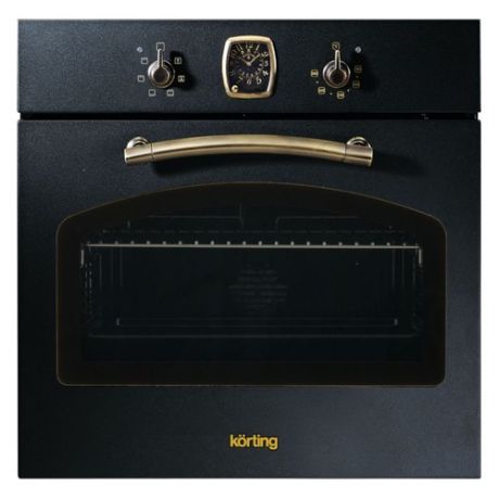 Духовой шкаф KORTING OKB460RN, черный матовый