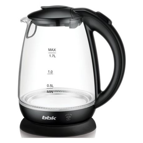 Чайник электрический BBK EK1725G, 2200Вт, черный