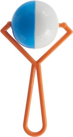 Погремушка Аэлита "Вертушка", 2С264, оранжевый, синий, белый