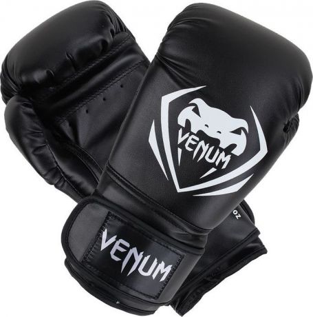 Боксерские перчатки Venum Contender, черный, вес 12 унций