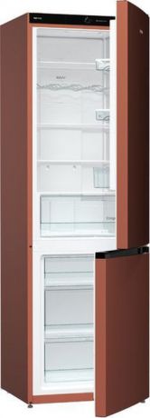 Холодильник Gorenje NRK6192CCR4, двухкамерный, медь