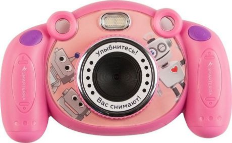 Компактный фотоаппарат Smarterra Mooviq, 24430, розовый