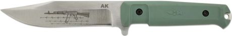 Нож туристический Ножемир, H-190AK, серый, длина лезвия 14,7 см
