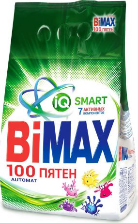 Стиральный порошок BiMAX 100 пятен, 978-1, 1,8 кг