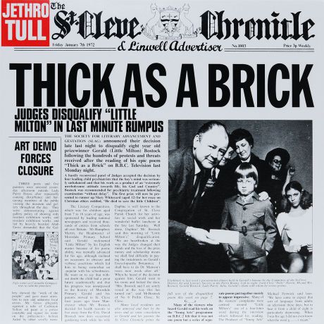 "Jethro Tull" Jethro Tull. Thick As A Brick (LP)