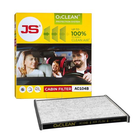 Салонный фильтр JS O2CLEAN AC104B