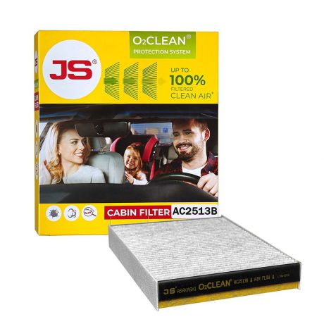 Салонный фильтр JS O2CLEAN AC2513B