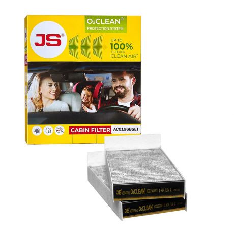 Салонный фильтр JS O2CLEAN AC0196BSET