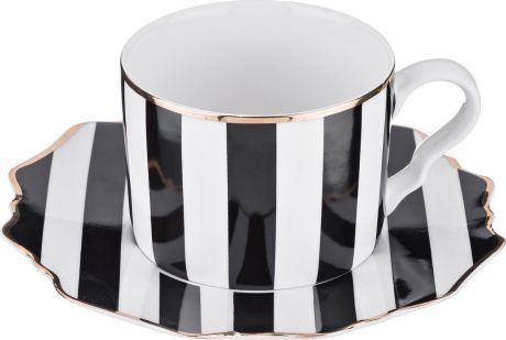 Набор чайный Lefard Коллекция Vogue Черно-белое, 779-191, мультиколор, 250 мл, 2 предмета