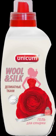 Гель для стирки Unicum для шерсти шелка и деликатных тканей, 305600, 750 мл