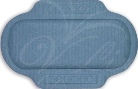 Подушка для ванны с присосками 25х37 см "Спа", цвет голубой, Fidget Go
