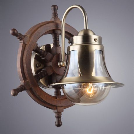 Настенный светильник Arte Lamp Timone, A7006AP-1AB, бронза