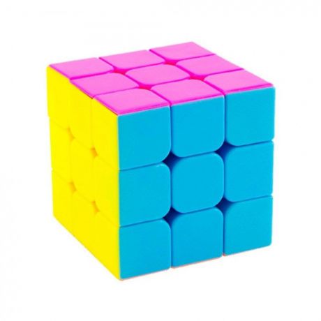 Головоломка EdiToys Кубик Рубика 3х3 (яркий)