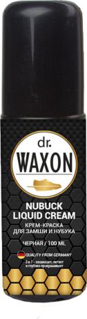 КРЕМ-КРАСКА для замши и нубука, черная, 100 мл Dr. Waxon Nubuck Liquid Cream 100 ml