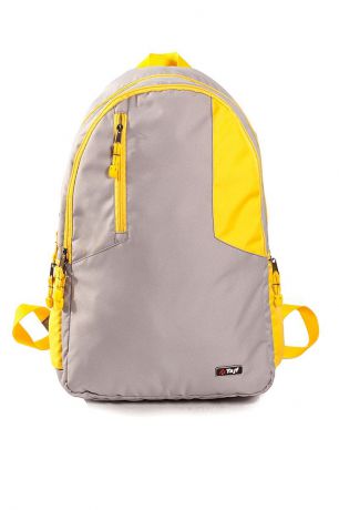 Рюкзак ТАЙФ РГ-0058 рр35л, светло-серый, желтый