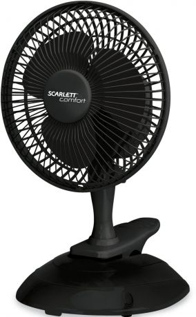 Настольный вентилятор Scarlett Comfort SC-DF111S09, черный